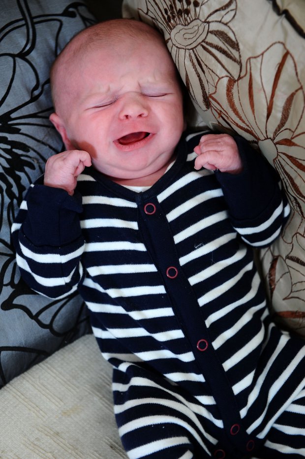 A mum who had no idea she was pregnant gave birth on the toilet - after three doctors failed to diagnose she was nine months gone. Charlotte Bryant, 20, visited three GPs in the run up to her son's birth and not one noticed she was expecting. Instead they diagnosed her with constipation and handed her painkillers and laxatives - and she was stunned when 7lb 4oz Joshua popped out. © WALES NEWS SERVICE