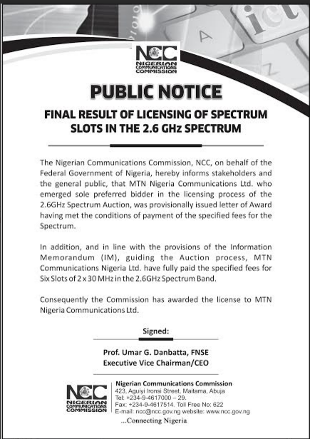 mtn_wins ncc 26 spectrum