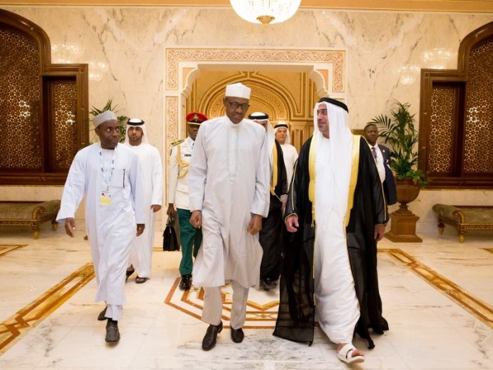 buhari in Dubai 1