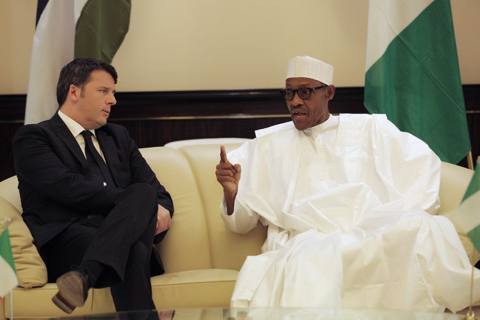 Buhari -Matteo Renzi -7