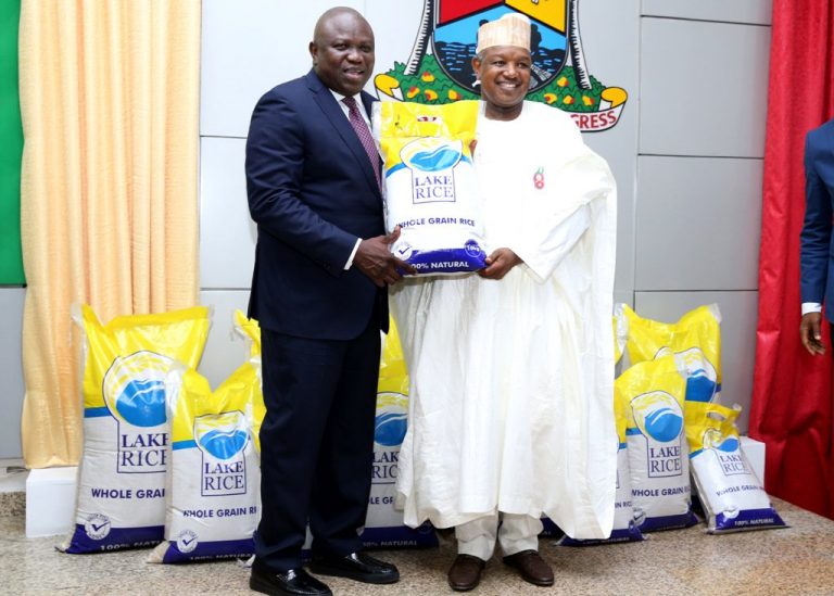 Lake Rice: Buhari praises Lagos, Kebbi