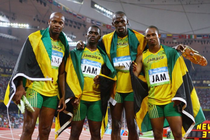 Nesta Carter and Usain Bolt