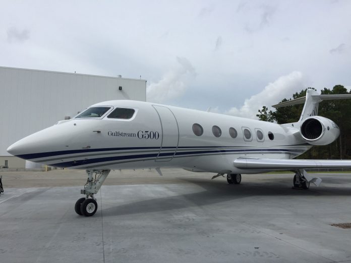 Gulfstream Aerospace G500 jet