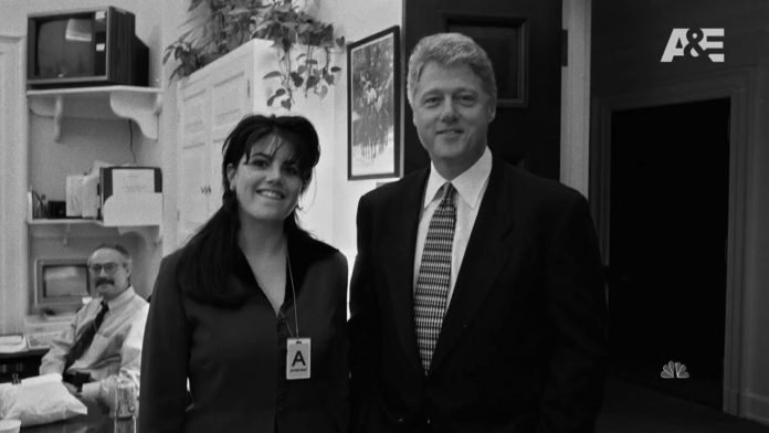Monica Lewinsky and bill clinton