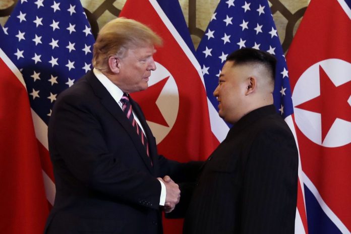 Donald Trump and Kim Jong Un