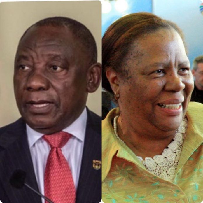 Ramaphosa and Naledi
