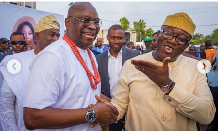 Fayose and Fayemi -1