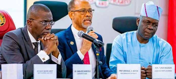 Sanwo-olu -Akin Abayomi and. Tunde Balogun