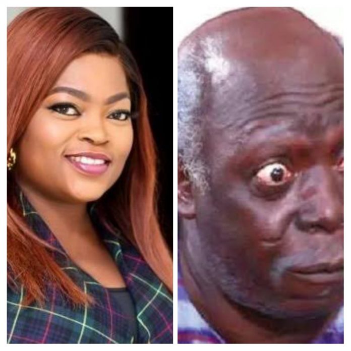 Funke Akindele and Kayode Olasehinde Ajirebi aka Pa James