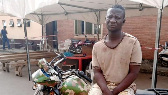 Fake-soldier-jailed-six-weeks