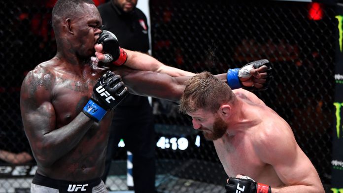 Israel Adesanya and Jan Blachowicz