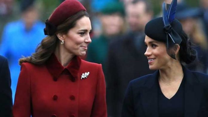 Meghan Markle and Kate Middleton
