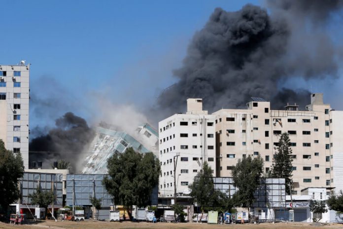 gaza rockets, isreali airstrikes4