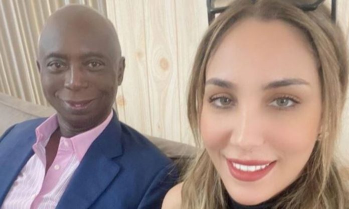Ned Nwoko and Laila Charani