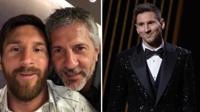 lionel messi and his father