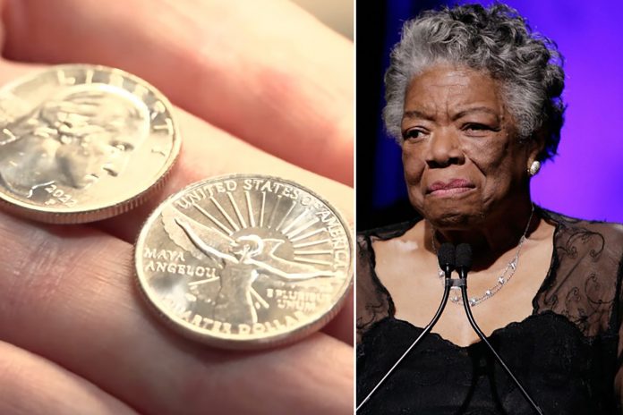 Maya Angelou becomes first Black woman to appear on US coin-quarter