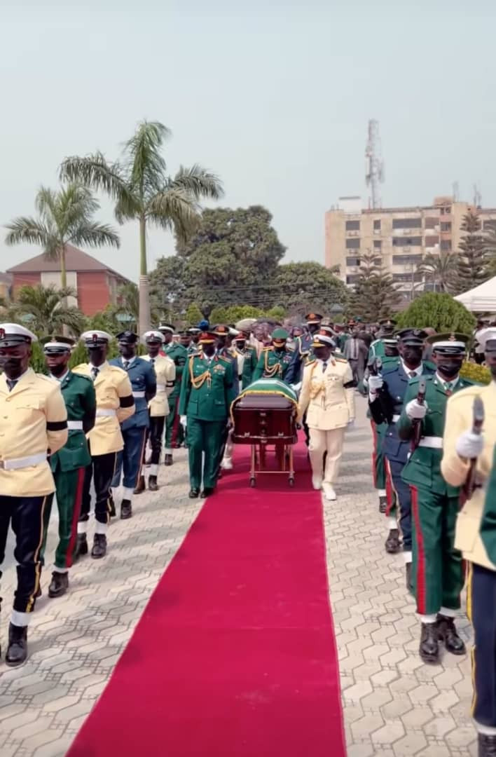 Gowon, Jonathan, Osinbajo, Others Attend Shonekan’s Funeral [PHOTOS]