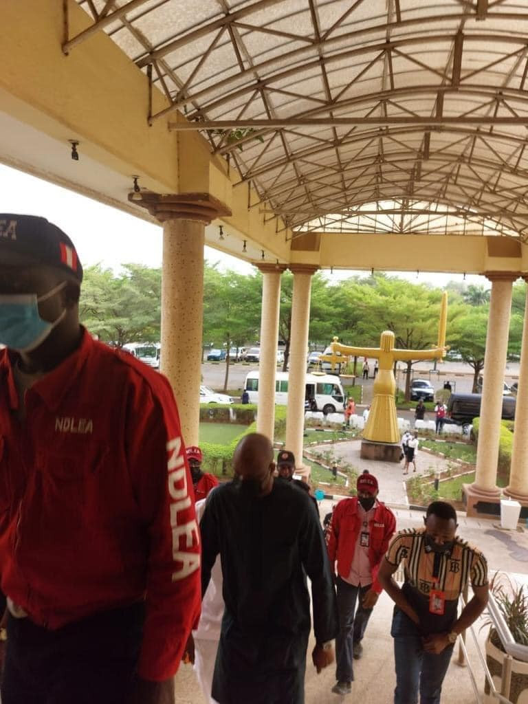 Abba Kyari appears in Court to face Drug Trafficking Charges [PHOTOS]