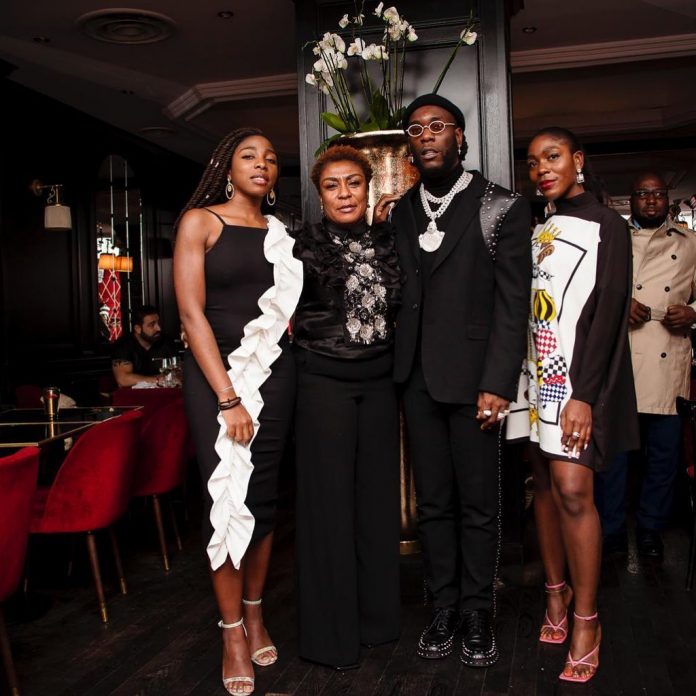 Bose Ogulu and her kids