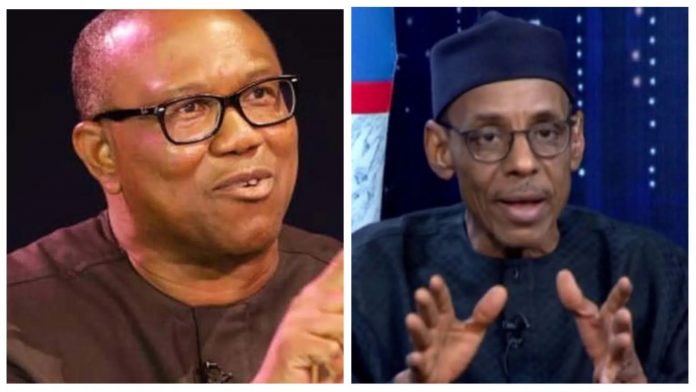 Peter Obi Meets Hakeem Baba-Ahmed