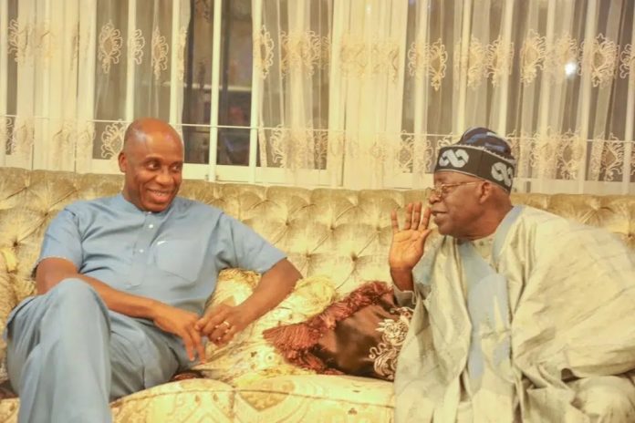 Rotimi Amaechi and Bola Tinubu