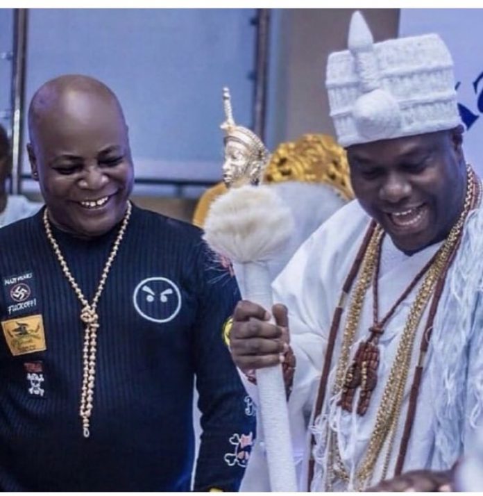 Charly Boy and Ooni of Ife