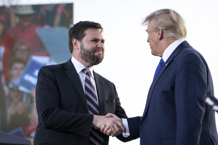 JD Vance and Trump