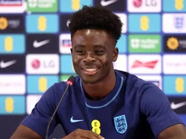 EPL: Saka rates Arsenal’s chances of winning title this season