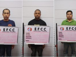 EFCC arraigns vessel, three suspects over theft of 25m litres of petrol in Lagos