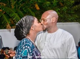 Finest Dad Alive — Natasha Idibia Showers Praise on Husband, 2Baba After Arrival of Their First Child (Video)